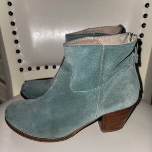 Garnet Hill Suede Booties - Womens - Made in Italy